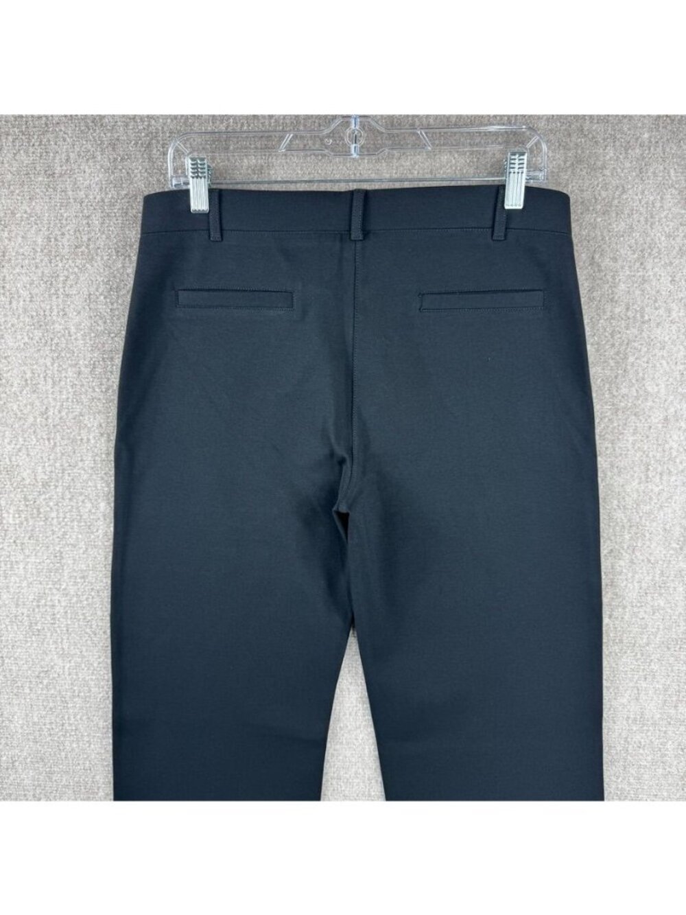 Betabrand Bootcut Classic Dress Pant Yoga Pant Large Black Ponte Knit Capsule - Picture 4 of 11